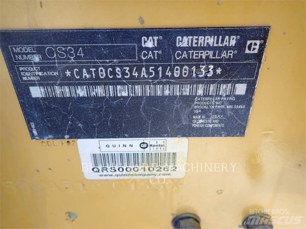 CAT CS34 Tek tamburlu silindirler