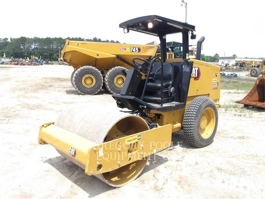 CAT CS34 Tek tamburlu silindirler
