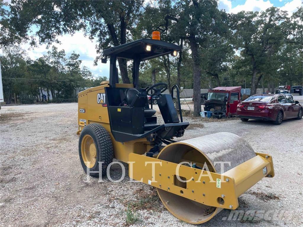 CAT CS34 Tek tamburlu silindirler