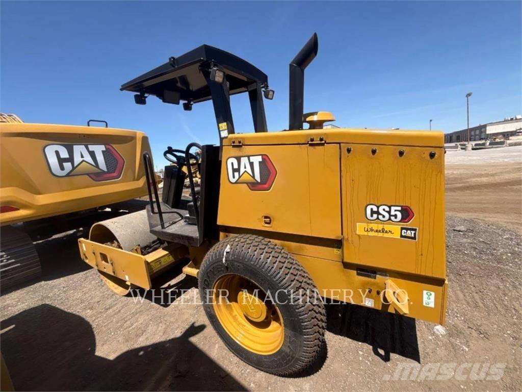 CAT CS5 Tek tamburlu silindirler