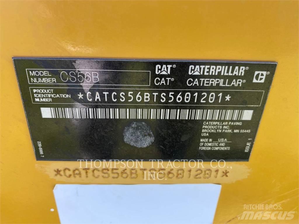 CAT CS56B Tek tamburlu silindirler