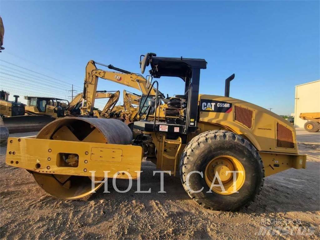 CAT CS56B Tek tamburlu silindirler