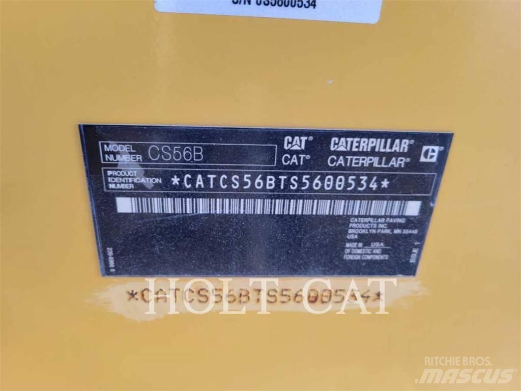 CAT CS56B Tek tamburlu silindirler