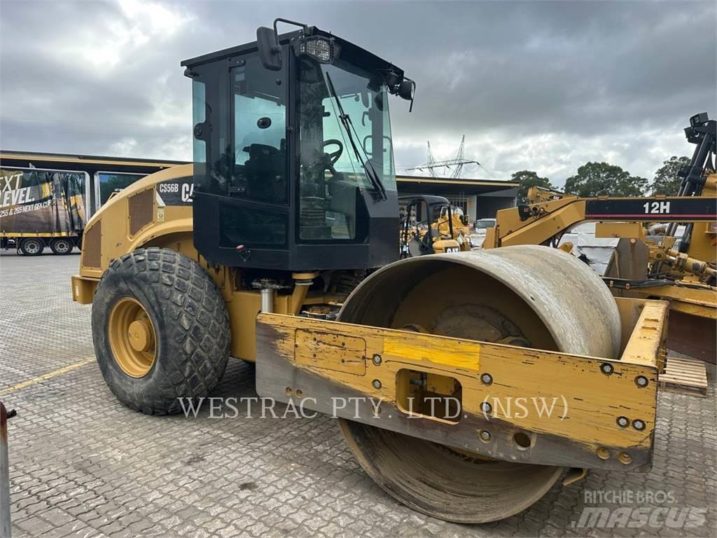 CAT CS56B Tek tamburlu silindirler