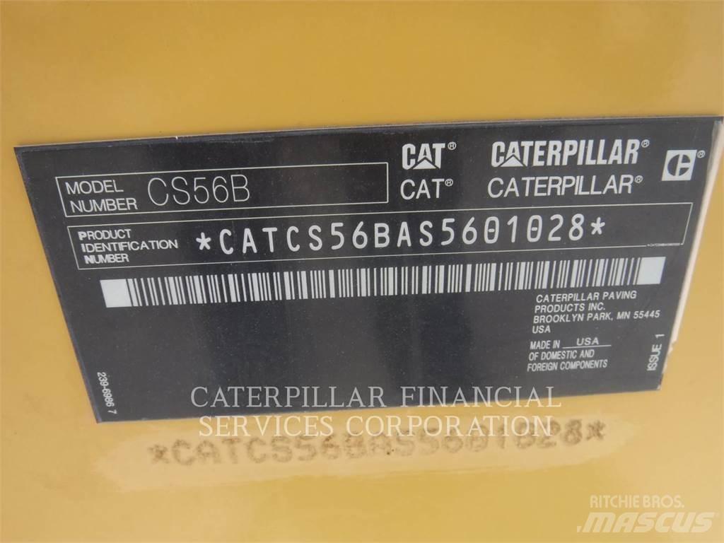 CAT CS56B Tek tamburlu silindirler