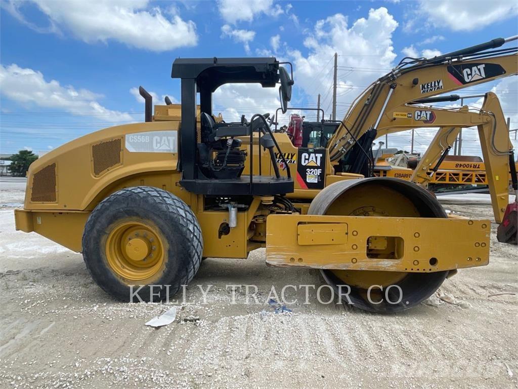 CAT CS56B Tek tamburlu silindirler