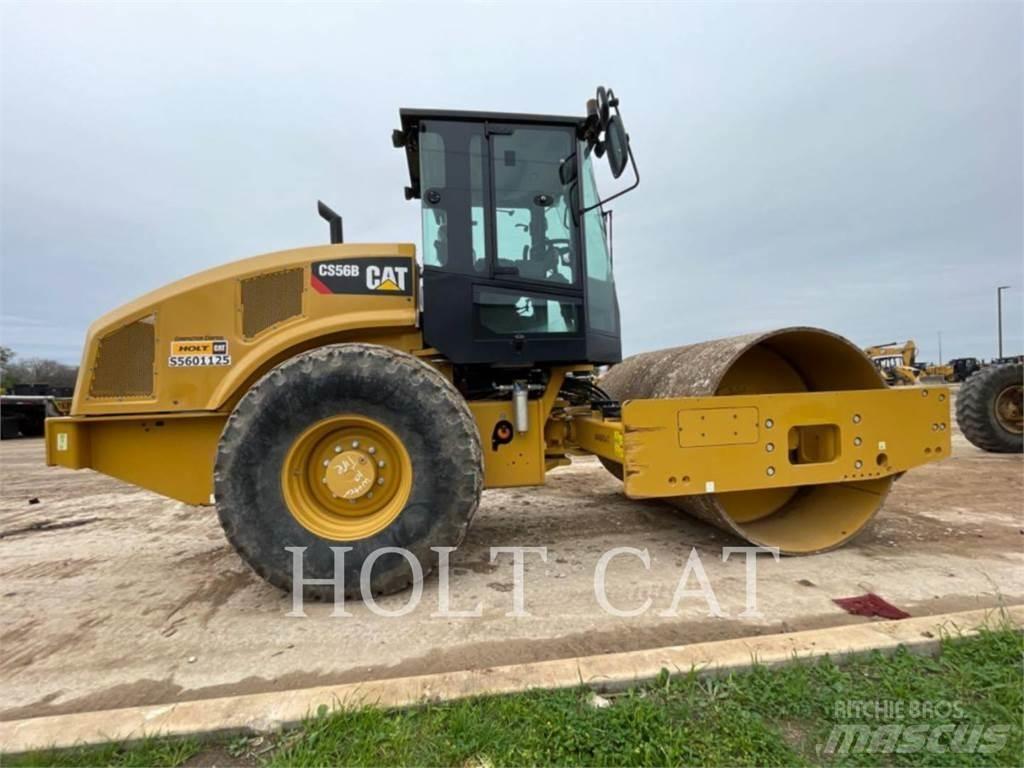 CAT CS56B CAB Tek tamburlu silindirler