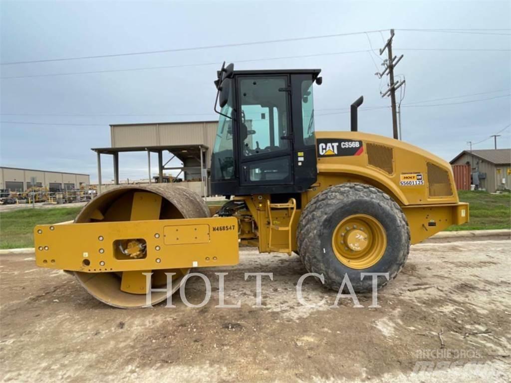 CAT CS56B CAB Tek tamburlu silindirler