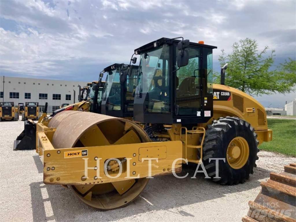 CAT CS56B CAB Tek tamburlu silindirler
