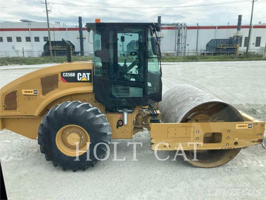 CAT CS56B CAB Tek tamburlu silindirler