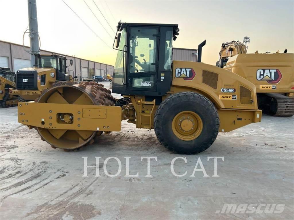 CAT CS56B CAB Tek tamburlu silindirler