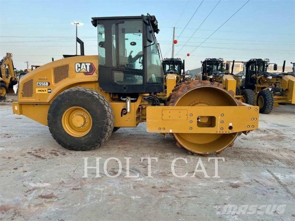 CAT CS56B CAB Tek tamburlu silindirler