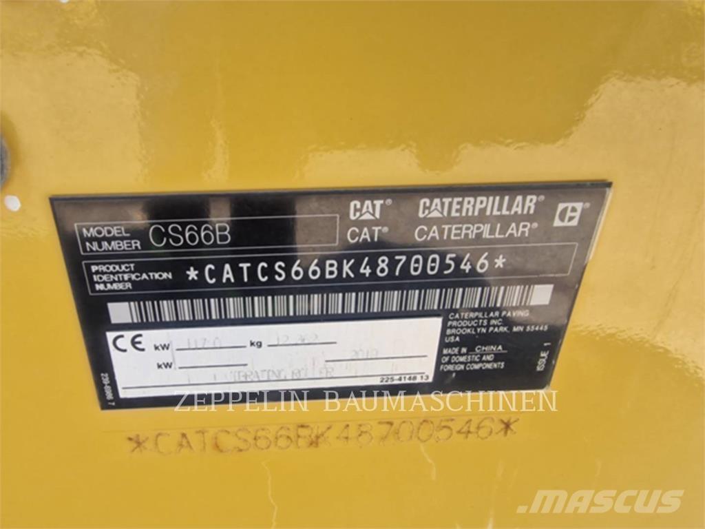 CAT CS66B Zemin sıkıştırma makineleri