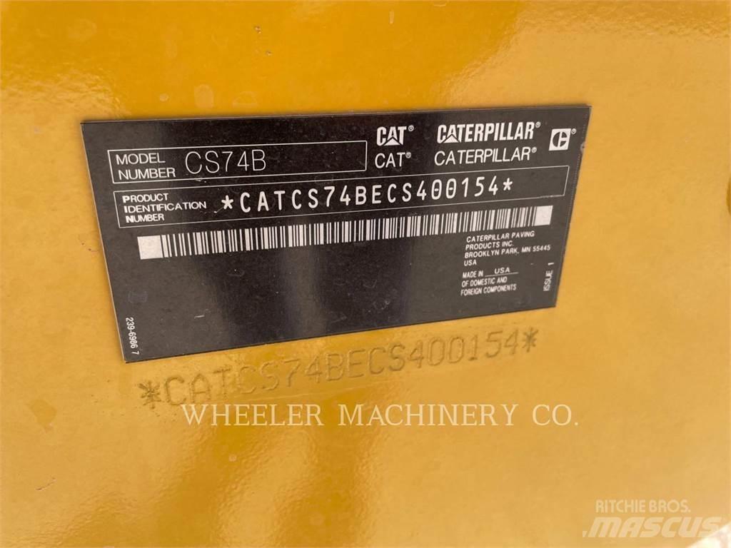 CAT CS74B Tek tamburlu silindirler