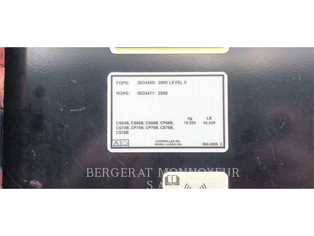 CAT CS76B 4F Zemin sıkıştırma makineleri