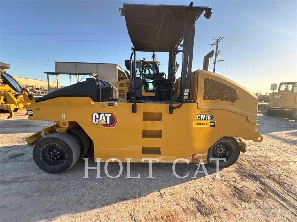 CAT CW16 Tek tamburlu silindirler