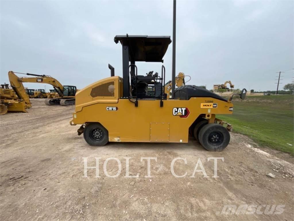 CAT CW16 Tek tamburlu silindirler