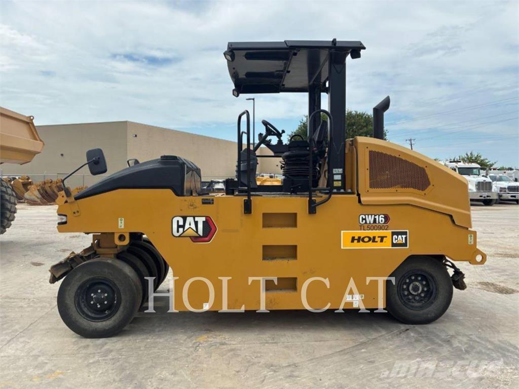 CAT CW16 Tek tamburlu silindirler
