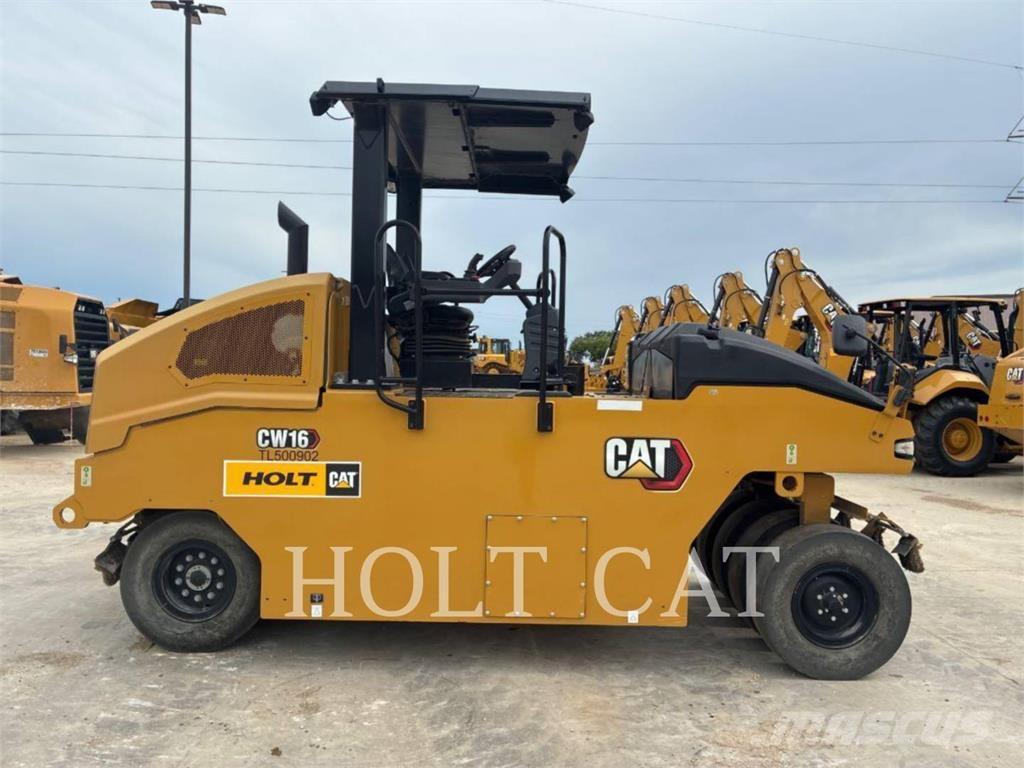 CAT CW16 Tek tamburlu silindirler