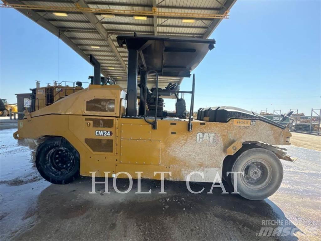 CAT CW34 Tek tamburlu silindirler