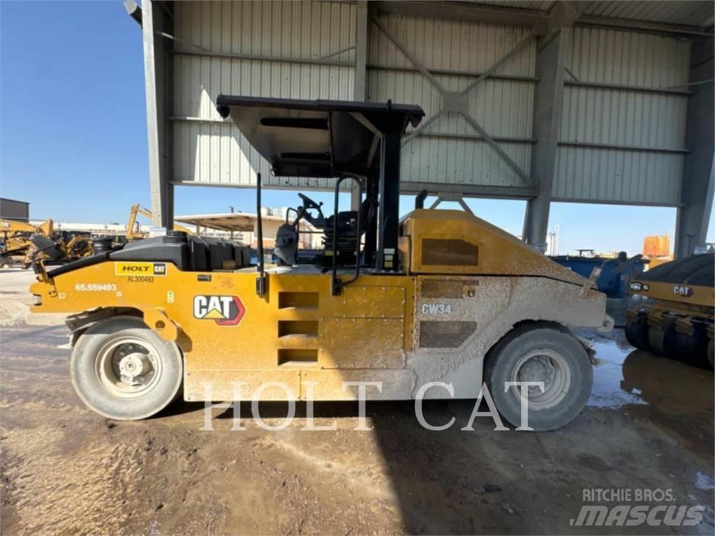 CAT CW34 Tek tamburlu silindirler