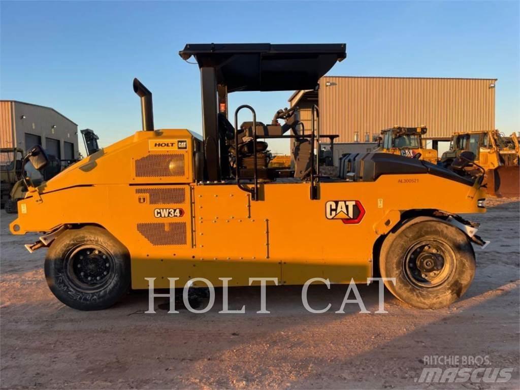 CAT CW34 Tek tamburlu silindirler