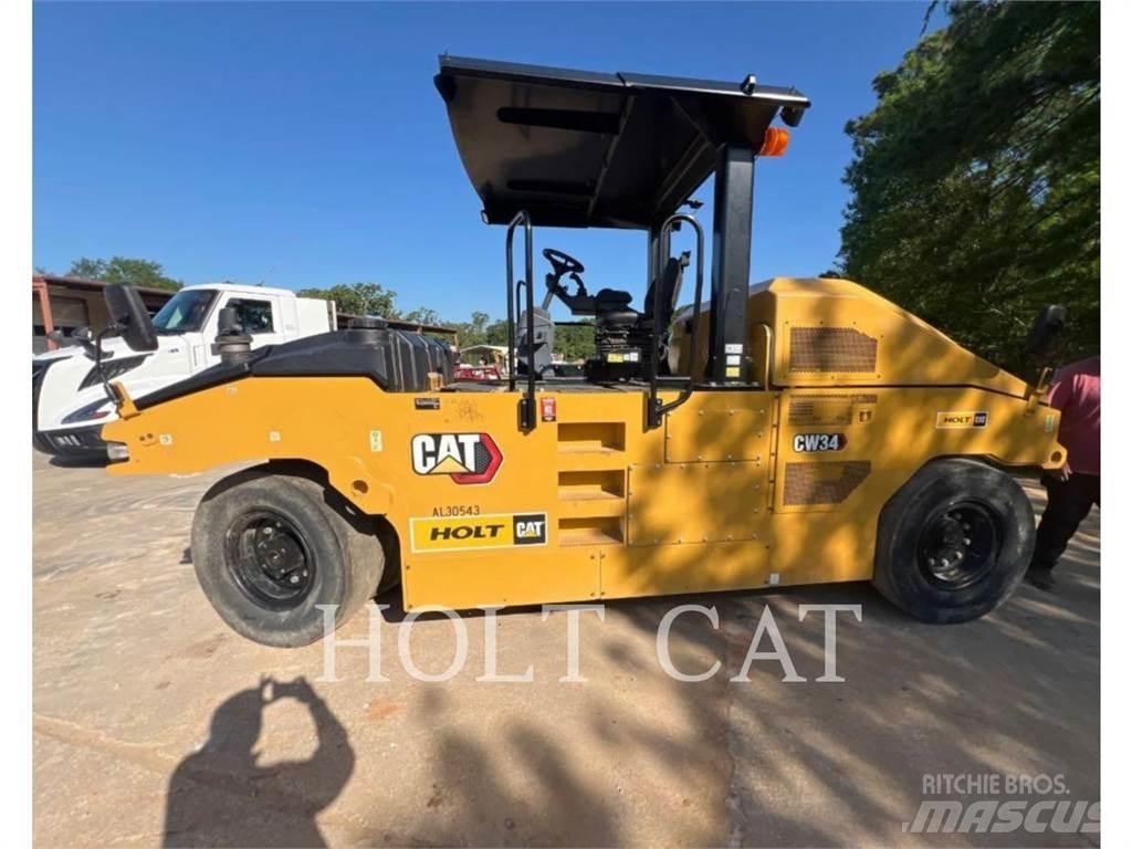 CAT CW34 Tek tamburlu silindirler