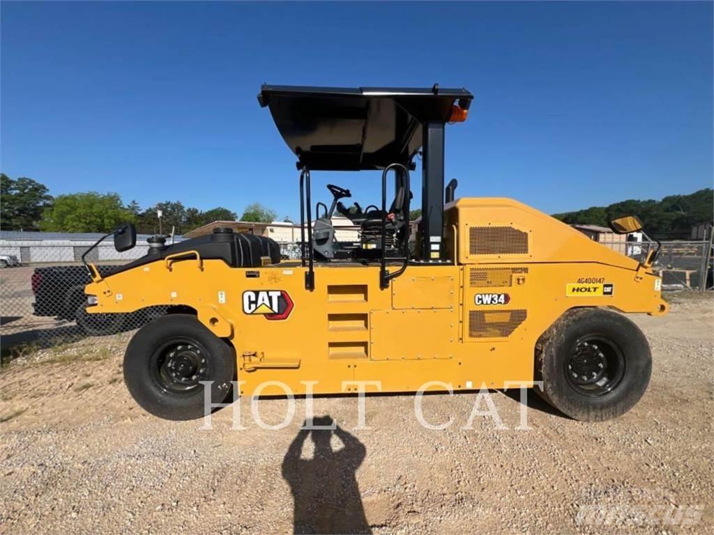 CAT CW34 Tek tamburlu silindirler