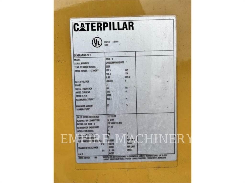 CAT D150 Dizel Jeneratörler