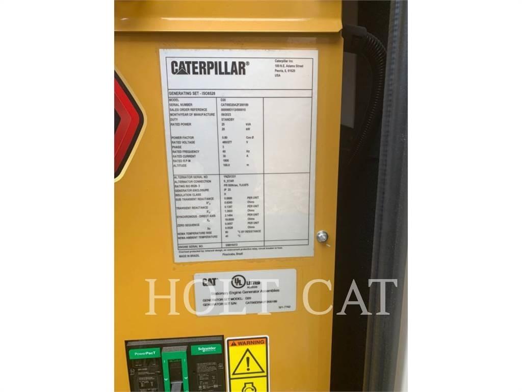 CAT D20 Dizel Jeneratörler