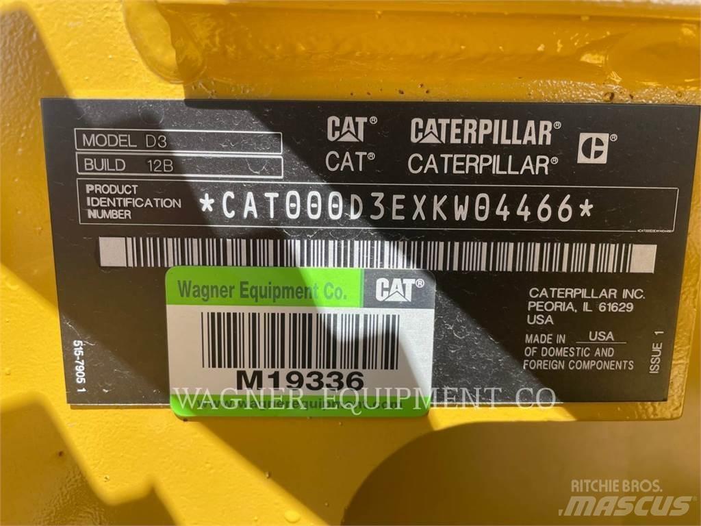 CAT D3 Paletli dozerler