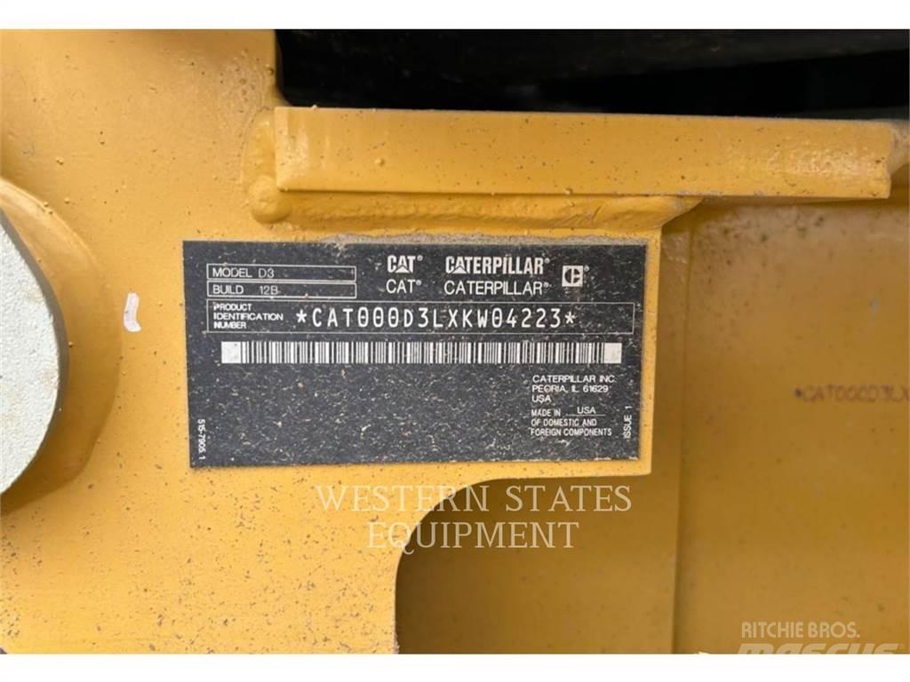 CAT D3 Paletli dozerler