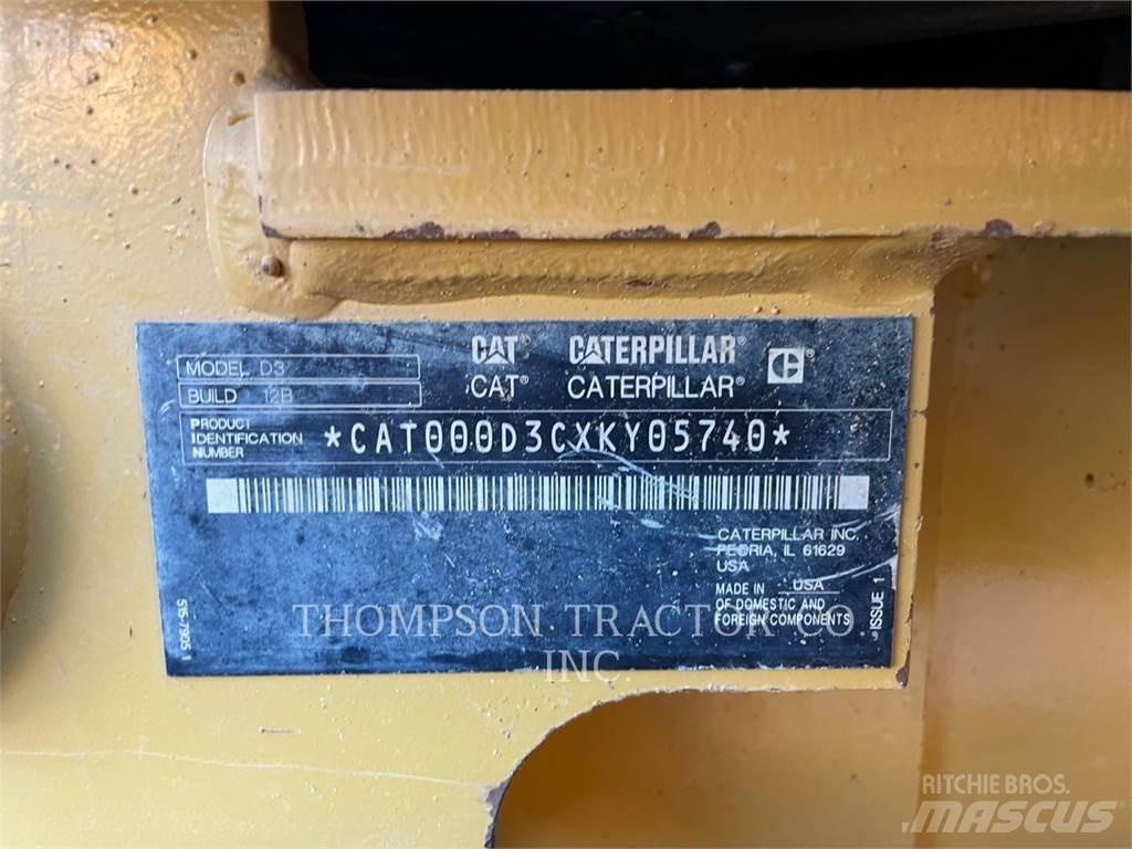CAT D3 Paletli dozerler