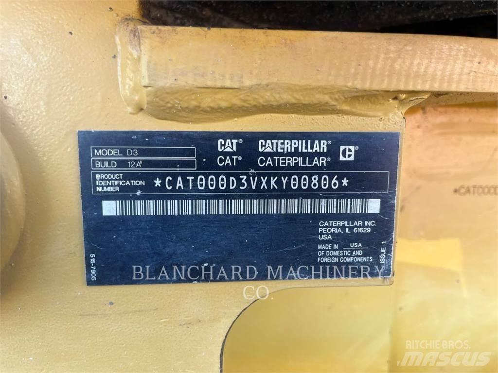CAT D3-12LGP Paletli dozerler