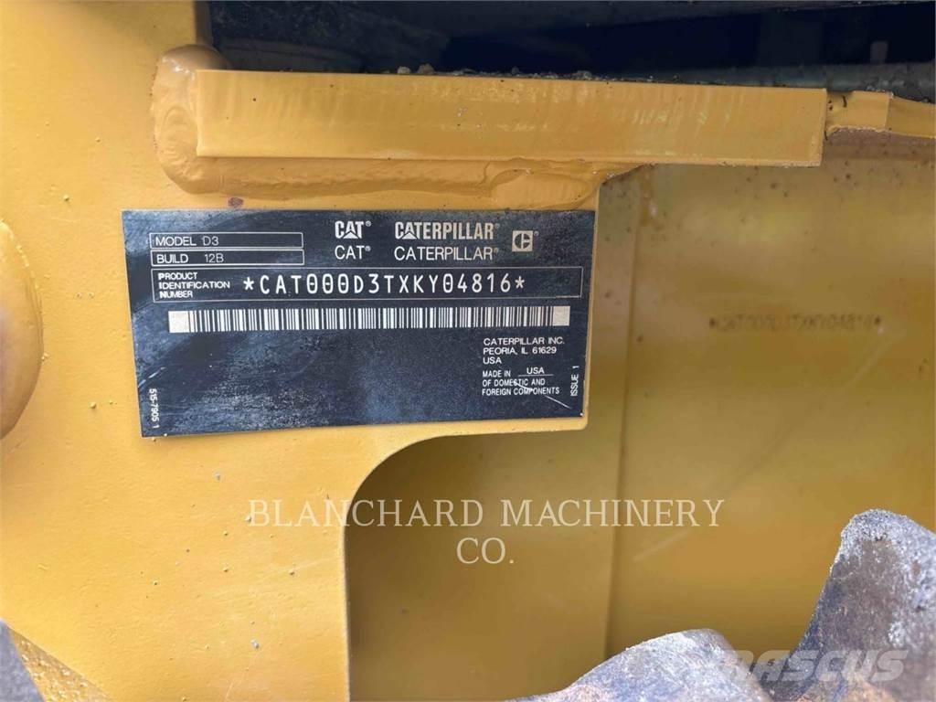 CAT D3 LGP Paletli dozerler