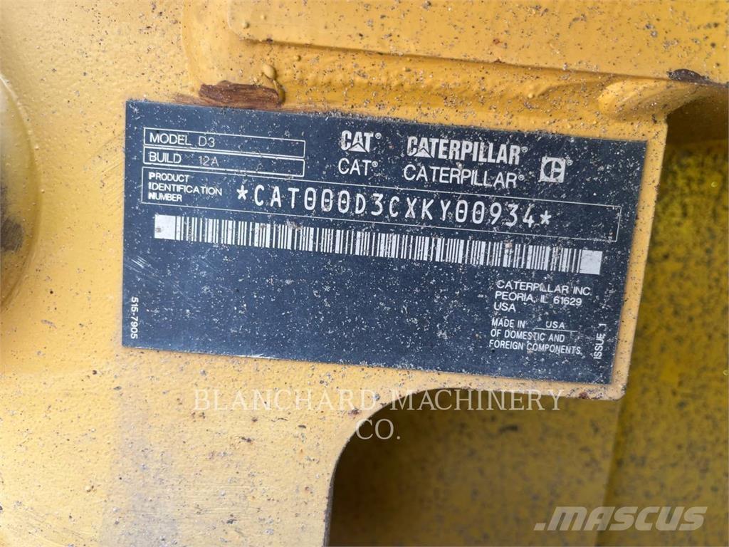 CAT D3 LGP Paletli dozerler