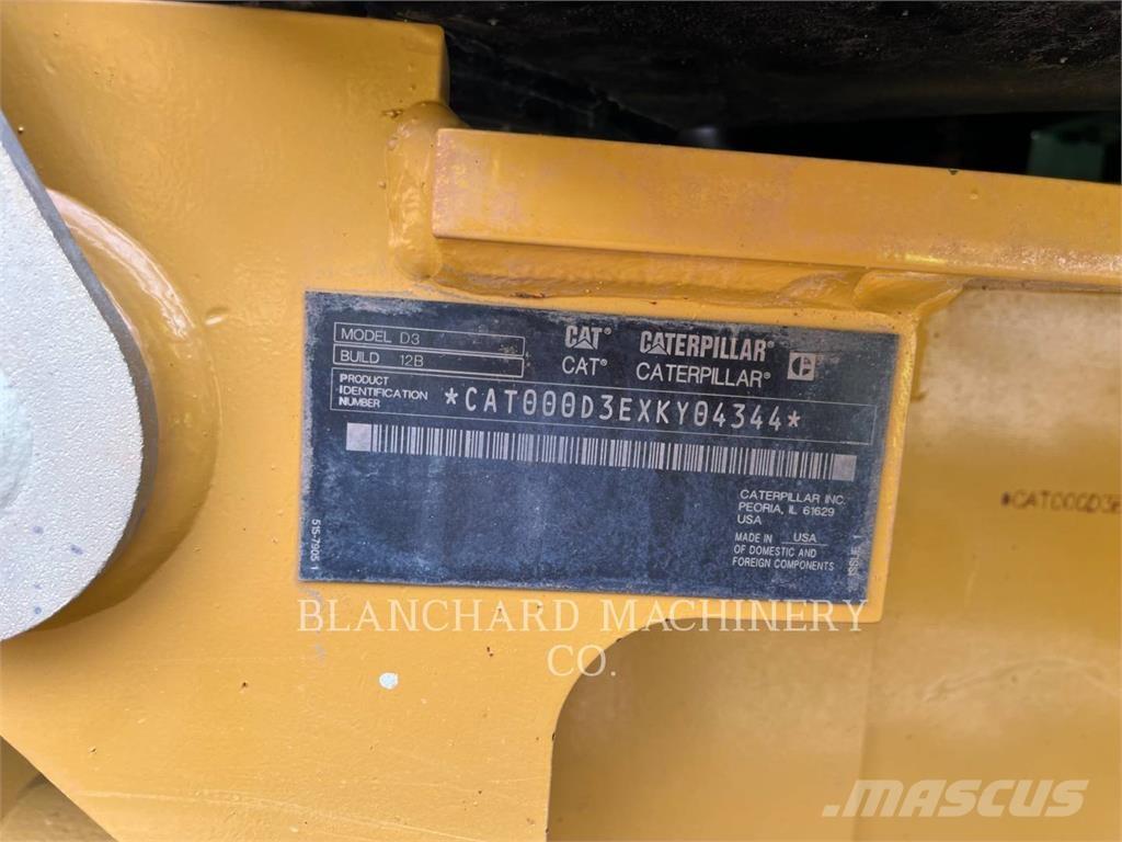 CAT D3 LGP Paletli dozerler