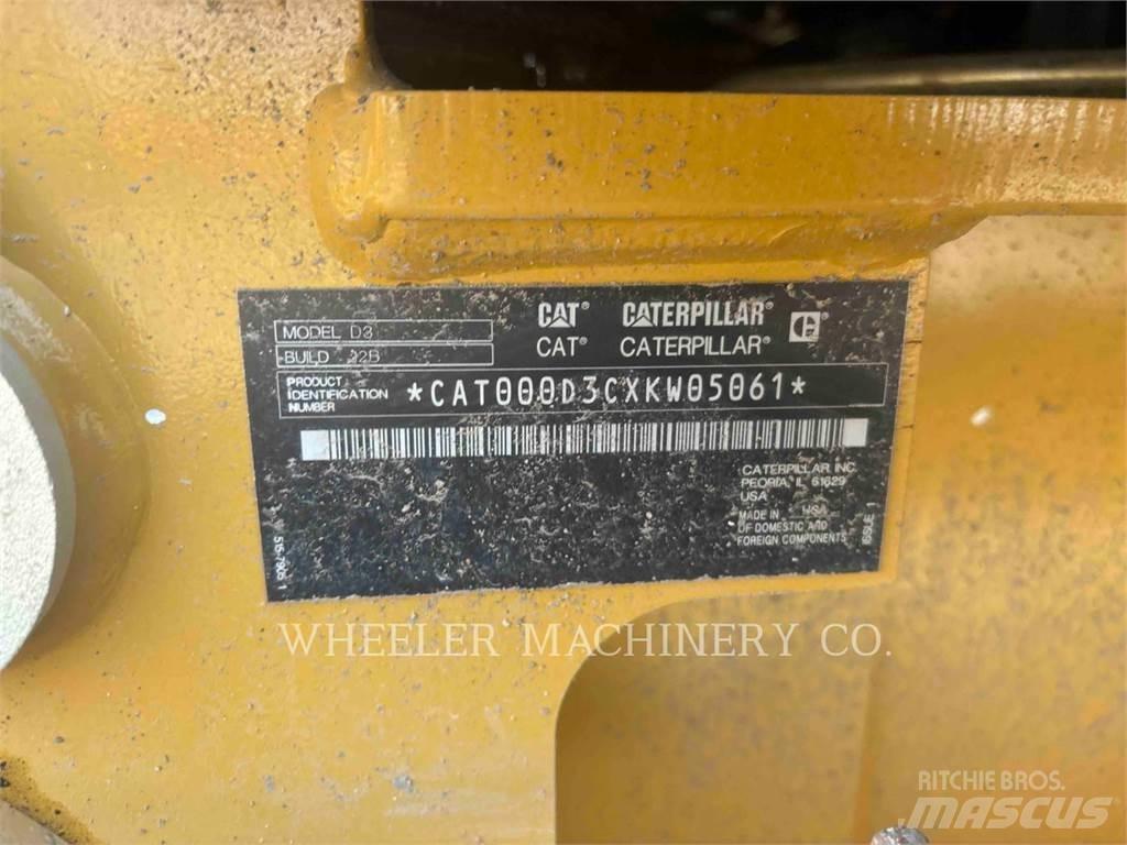CAT D3 XL Paletli dozerler