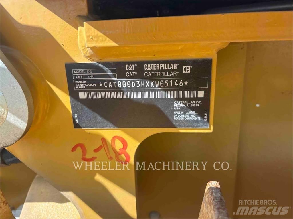 CAT D3 XL Paletli dozerler