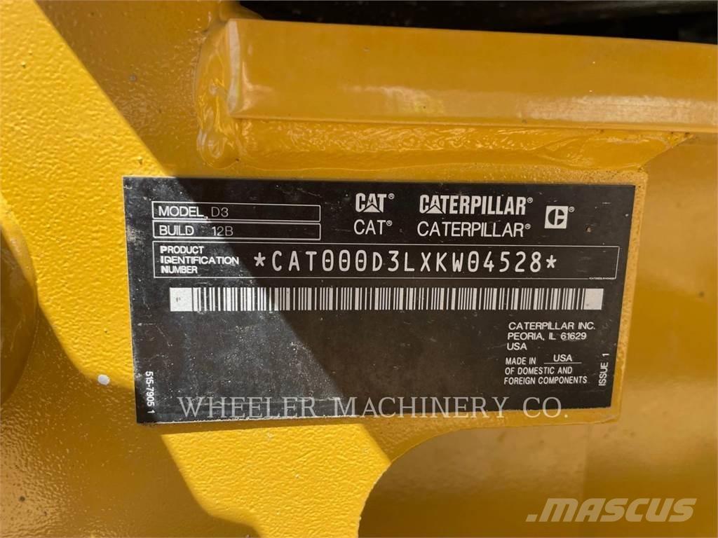 CAT D3 XL EW Paletli dozerler