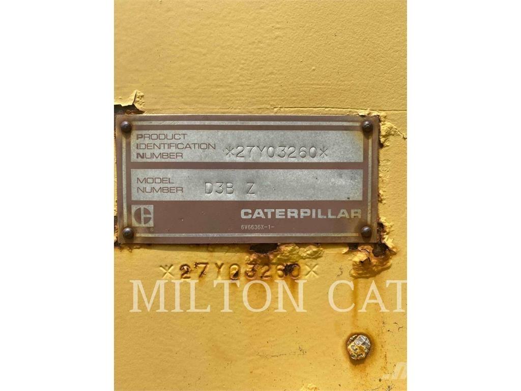 CAT D3B Paletli dozerler