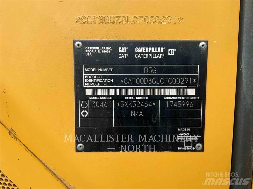 CAT D3GX Paletli dozerler