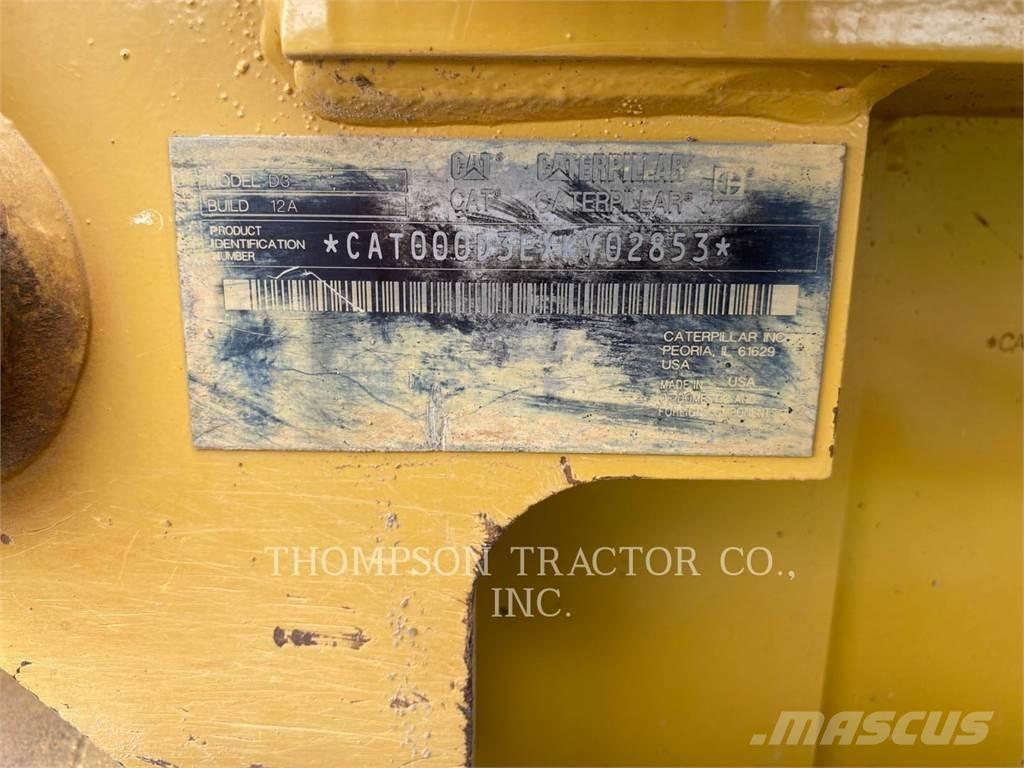 CAT D3LGP Paletli dozerler