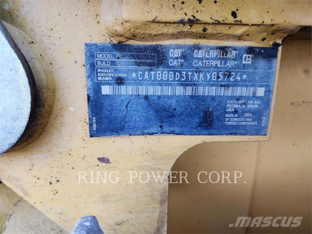 CAT D3LGPEW Paletli dozerler