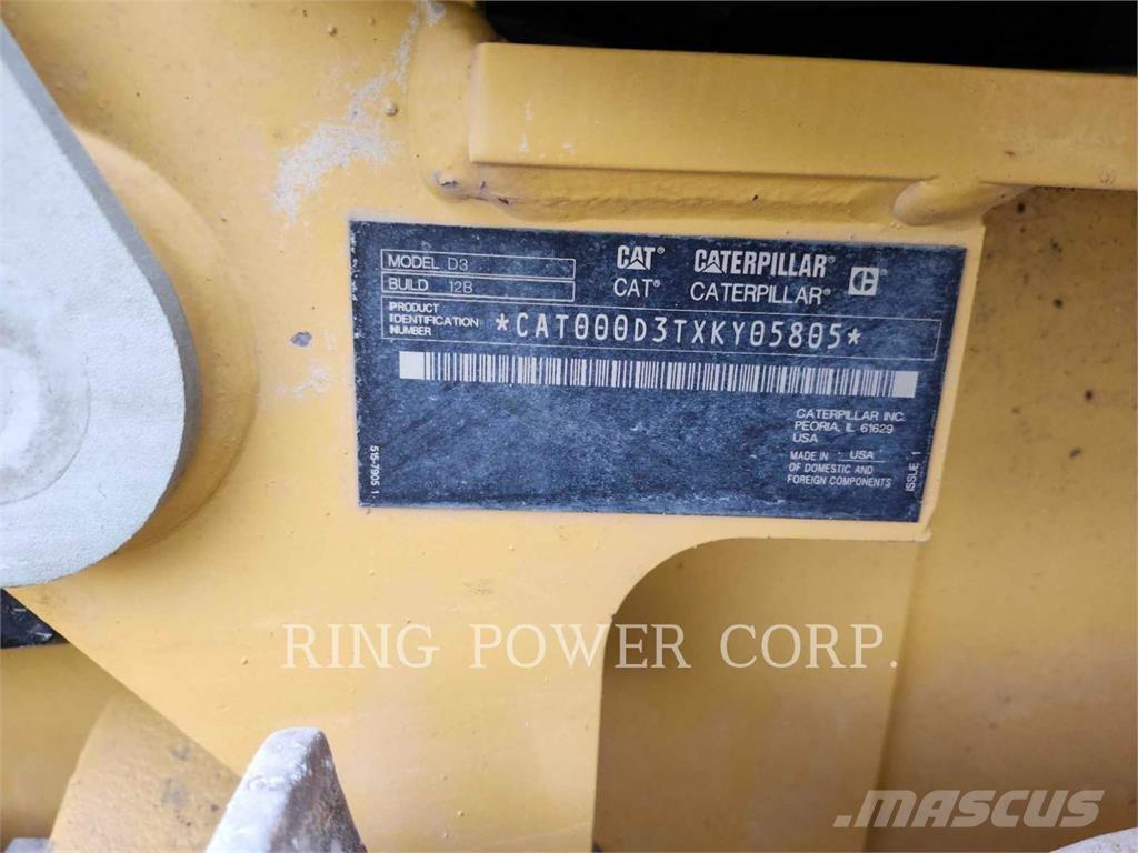 CAT D3LGPEW Paletli dozerler