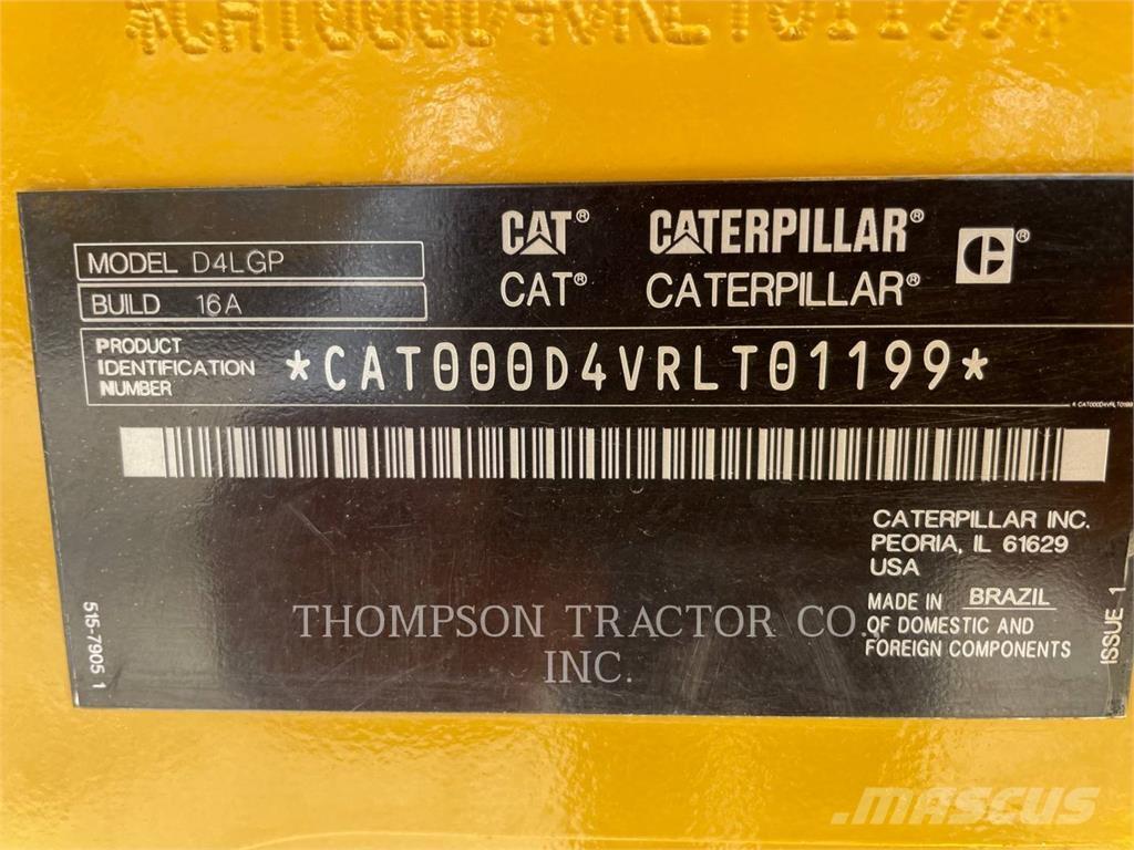 CAT D4 Paletli dozerler