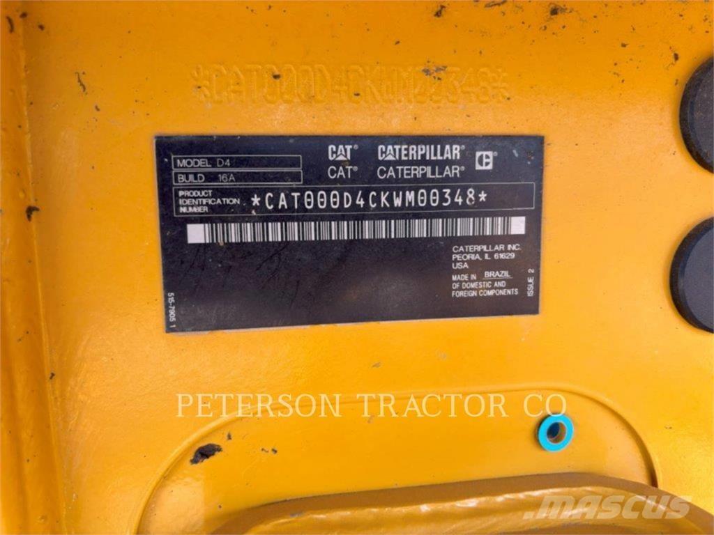 CAT D4 Paletli dozerler