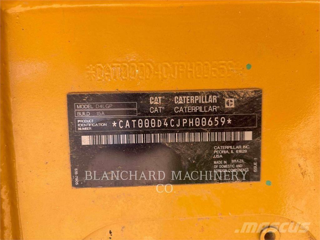 CAT D4 LGP Paletli dozerler