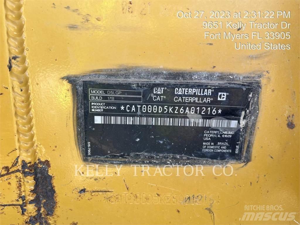 CAT D5 Paletli dozerler