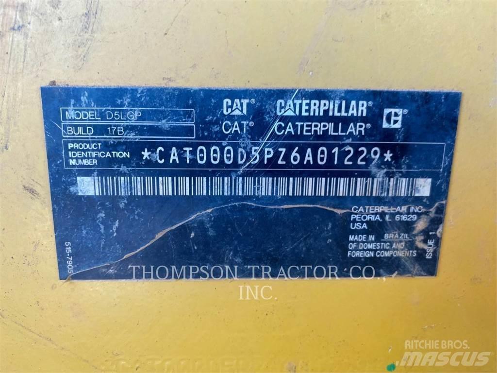 CAT D5 Paletli dozerler